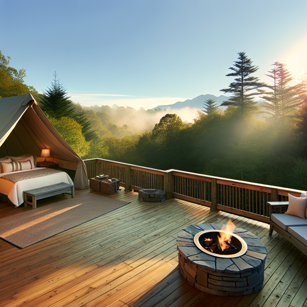 glamping smoky mountains