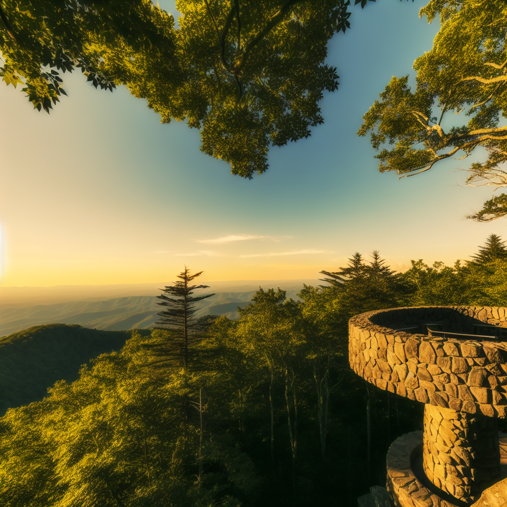look rock viewing platform